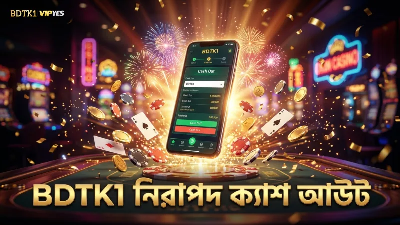 BDTK1-এর সাহায্যে দ্রুত ও নিরাপদ ক্যাশ আউট করা সম্ভব।