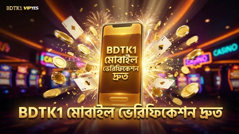 BDTK1 মোবাইল ভেরিফিকেশনে দ্রুত নিবন্ধন নিশ্চিত করে