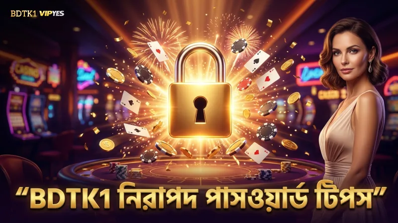 BDTK1 ব্যবহারকারীদের জন্য নিরাপদ পাসওয়ার্ড ব্যবস্থাপনা অপরিহার্য।