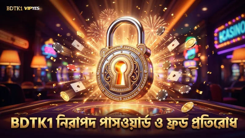 BDTK1 নিরাপদ পাসওয়ার্ড এবং ফ্রড প্রতিরোধে অগ্রণী।
