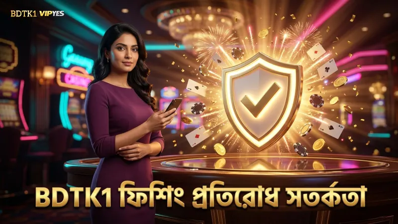 BDTK1 তে নিরাপত্তা ও বিশ্বাসযোগ্যতার জন্য ফিশিং সতর্কতা