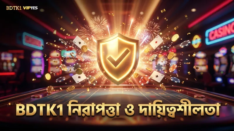 নিরাপদ এবং দায়িত্বশীল গেমিং নিশ্চিত করে BDTK1।