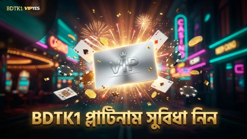BDTK1 ভিআইপি ক্লাবের প্লাটিনাম স্তরের সুবিধা উপভোগ করুন
