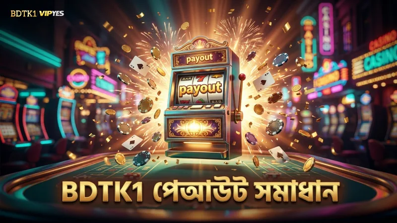BDTK1 প্ল্যাটফর্মে পেআউট সমস্যা সহজে সমাধান করা যায়।