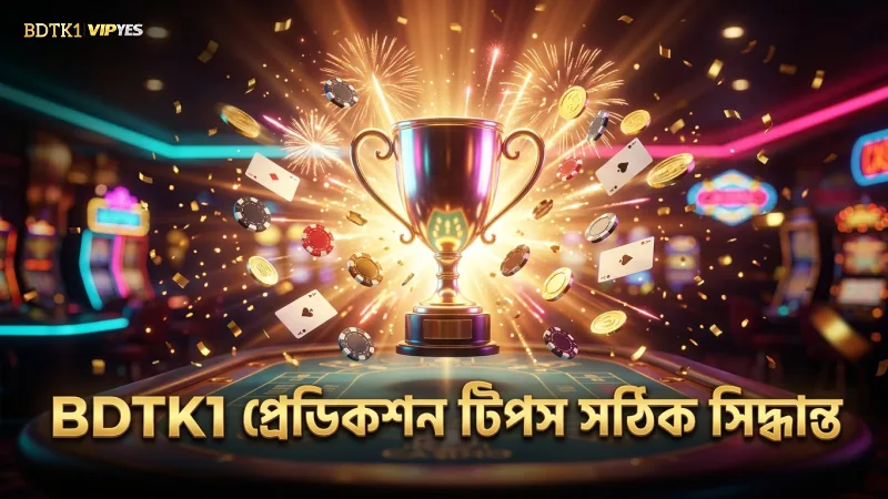 BDTK1-এর প্রেডিকশন টিপস দিয়ে বেটিংয়ে সঠিক সিদ্ধান্ত নিন।