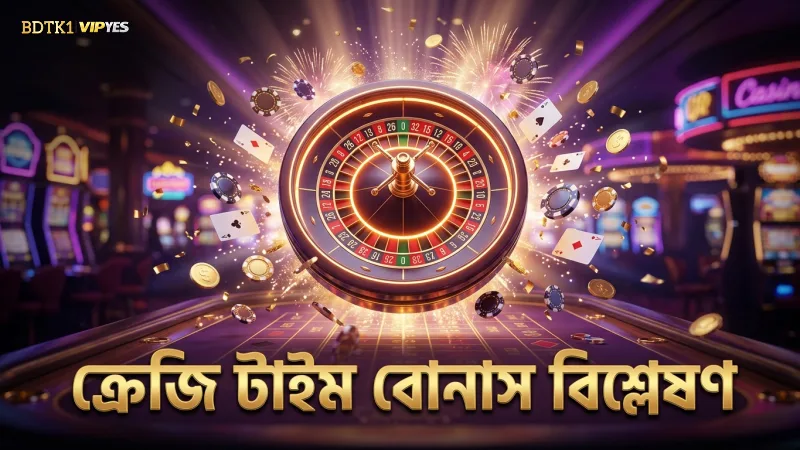 ক্রেজি টাইমের বোনাস রাউন্ড ও ফিচার বিশ্লেষণ।