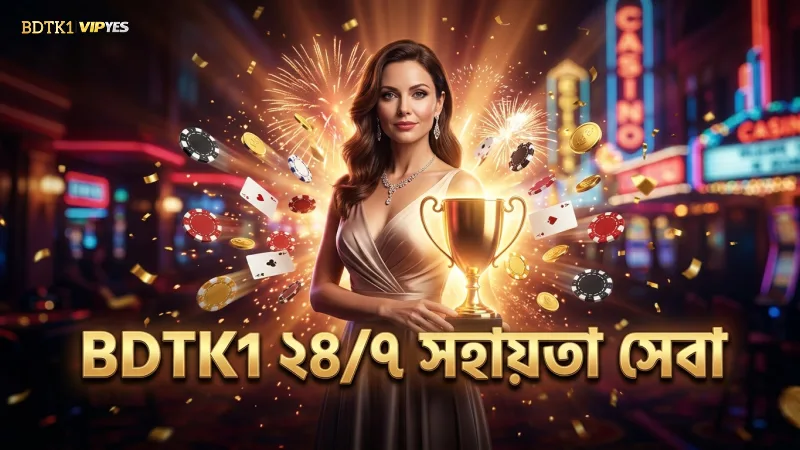 ২৪/৭ সহায়তা দিয়ে আসক্তি এড়াতে BDTK1 বিশ্বস্ত সেবা প্রদান করে