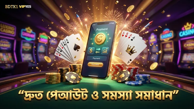 খেলার সময় দ্রুত পেআউট এবং সাধারণ সমস্যার সমাধান।
