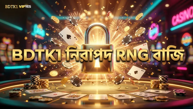 BDTK1 সার্টিফাইড RNG সিস্টেমে নিরাপদ বাজির নিশ্চয়তা প্রদান করে
