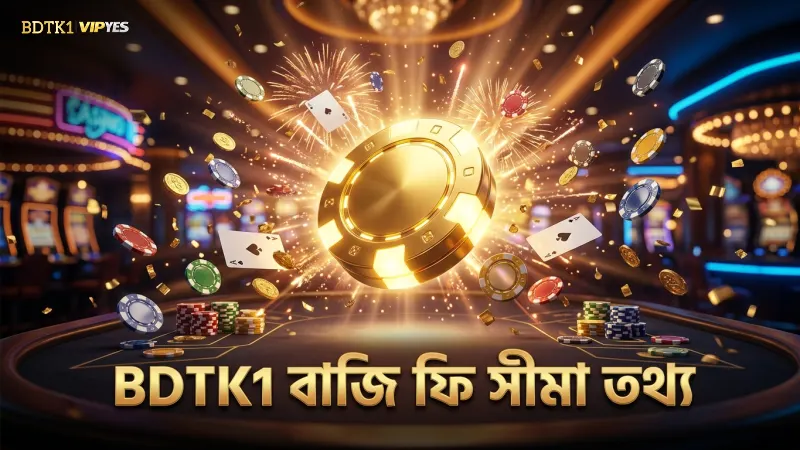 BDTK1-এর নিরাপদ ও স্বচ্ছ বাজির ফি এবং সীমা।