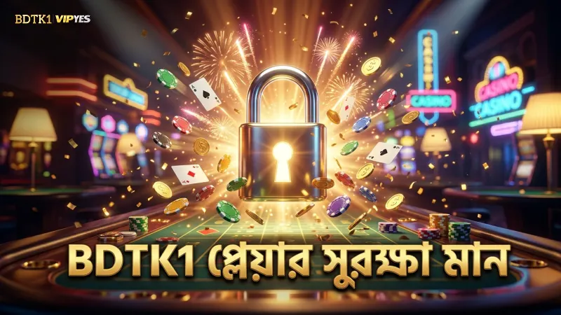 সুরক্ষিত গেমিং এর জন্য BDTK1 প্লেয়ার প্রোটেকশন মান বজায় রাখে
