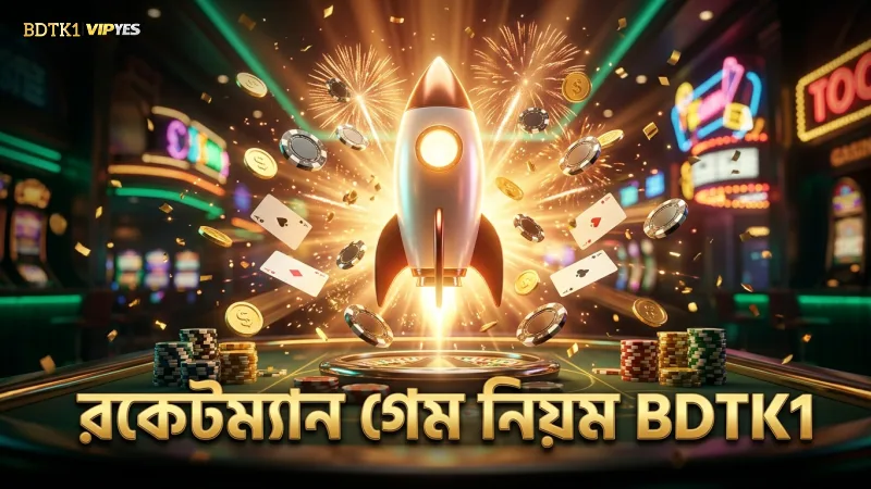 রকেটম্যান গেমের বেসিক নিয়ম ও প্লে মেকানিজম