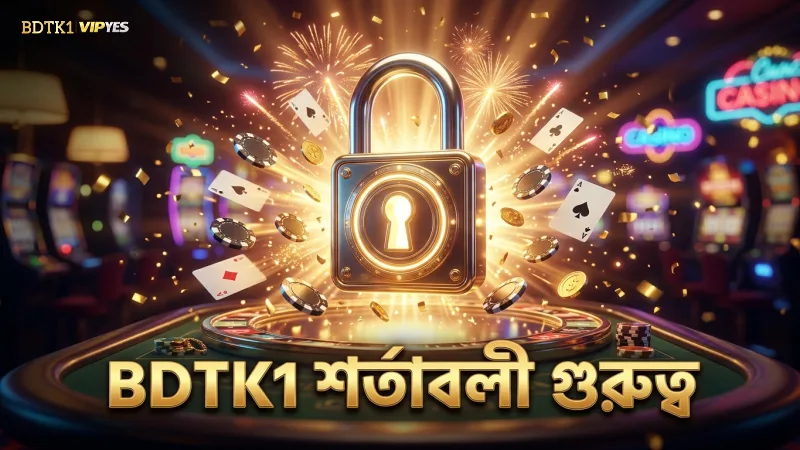 BDTK1 প্ল্যাটফর্মে শর্তাবলী পড়ার গুরুত্ব প্রতিফলিত।