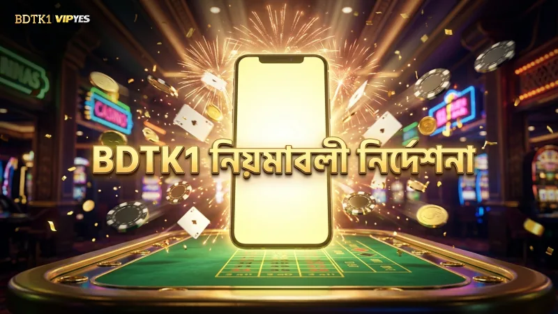 শর্তাবলী ও নিয়মাবলী নিয়ে BDTK1 এর সুনির্দিষ্ট নির্দেশনা।