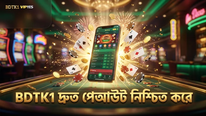 BDTK1-এ দ্রুত পেআউট ও সেটেলমেন্ট নিশ্চিত করা হয়