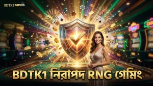 BDTK1 এর সার্টিফাইড RNG নিশ্চিত করে নিরাপদ খেলা।